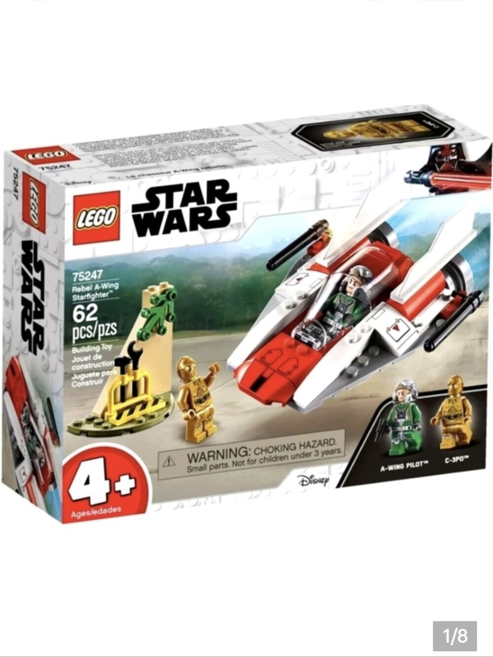 New Lego Star wars retired rebel A Starfighter set 75247